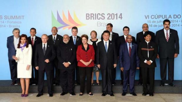 Los mandatarios latinoamericanos y los BRICS en la Cumbre celebrada en Brasilia